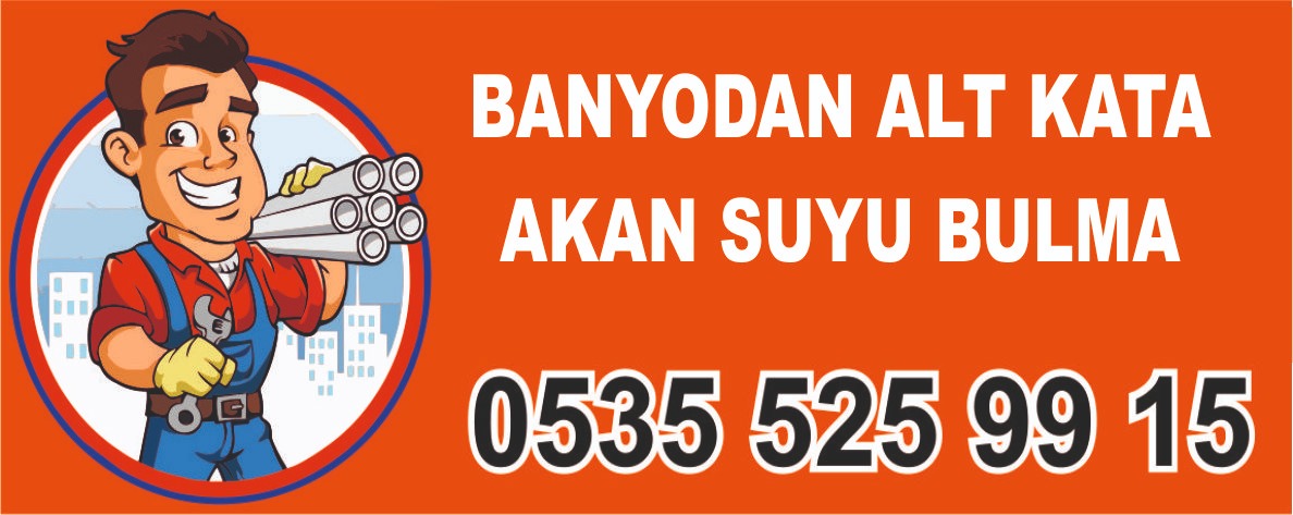 banyodan alt kata su damlıyor, banyodan alt kata akan suyu bulma