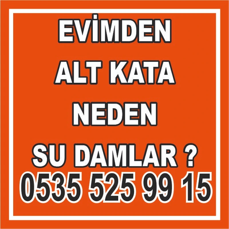 Evimden alt kata neden su damlar? – Ankara su kaçağı tespiti