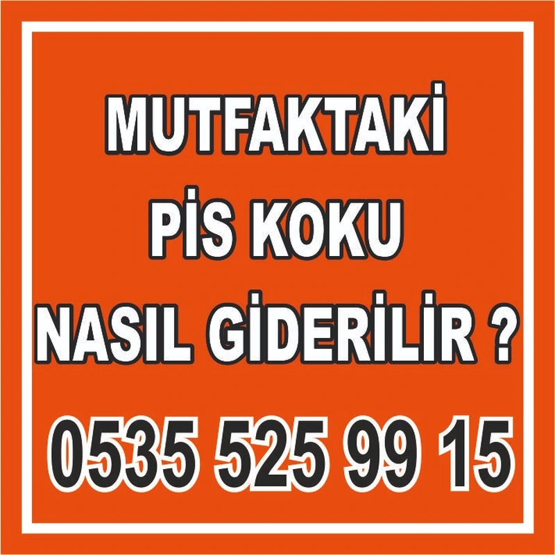 Mutfaktaki pis koku nasıl giderilir? Adım adım süreç