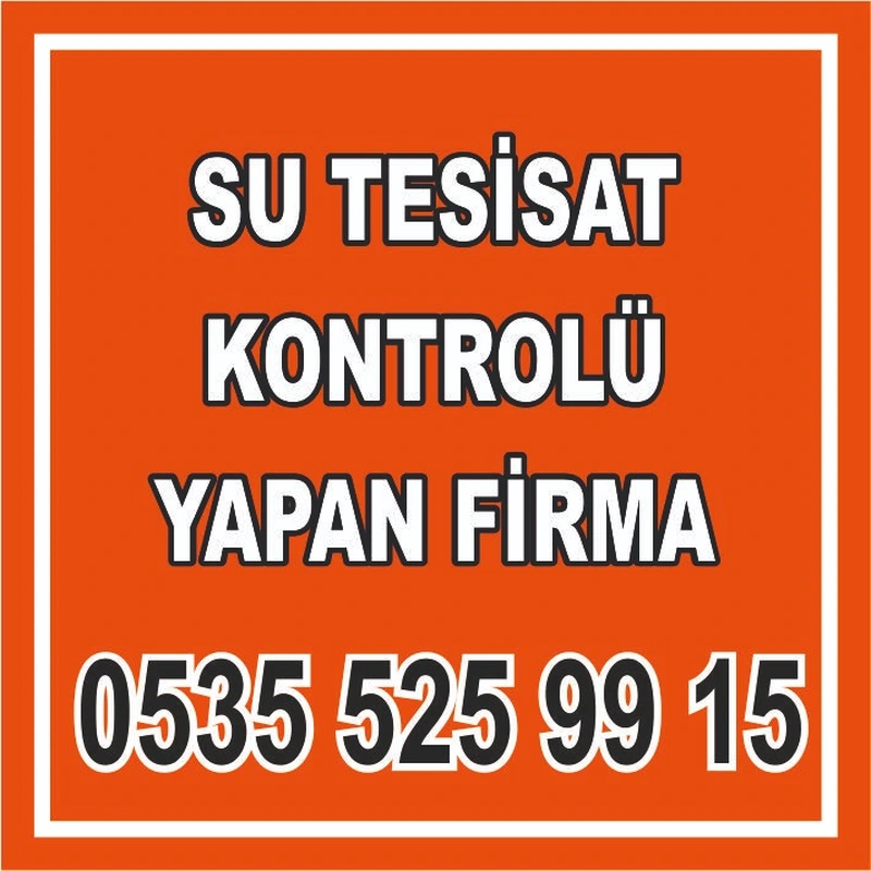 Su tesisatı kontrolü yapan firma – noktasal tespit